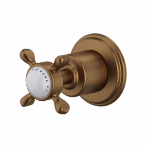 Perrin & Rowe | English Bronze Edwardian™ Trim For Volume Control And Diverter