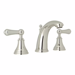 Perrin & Rowe | Polished Nickel Georgian Era™ Widespread Lavatory Faucet