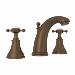 Perrin & Rowe | English Bronze Georgian Era™ Widespread Lavatory Faucet