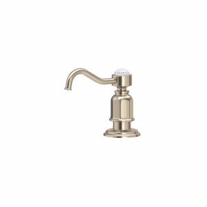 Perrin & Rowe | Satin Nickel Edwardian™ Soap Dispenser