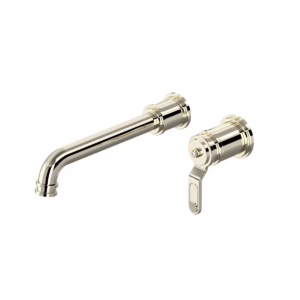 Perrin & Rowe | Polished Nickel Armstrong™ 360° Wall Mount lavatory faucet