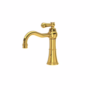 Perrin & Rowe | Unlacquered Brass Georgian Era™ Single Handle Lavatory Faucet