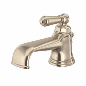 Perrin & Rowe | Satin Nickel Edwardian™ Single Handle Lavatory Faucet
