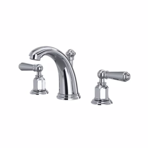Perrin & Rowe | Polished Chrome Edwardian™ Widespread Lavatory Faucet