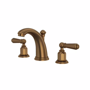 Perrin & Rowe | English Bronze Edwardian™ Widespread Lavatory Faucet