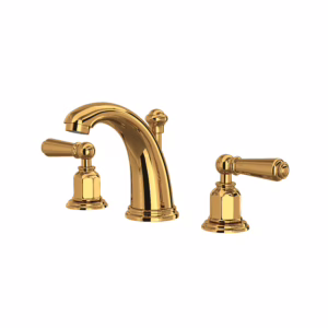 Perrin & Rowe | English Gold Edwardian™ Widespread Lavatory Faucet