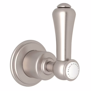Perrin & Rowe | Satin Nickel Georgian Era™ Trim For Volume Control And Diverter