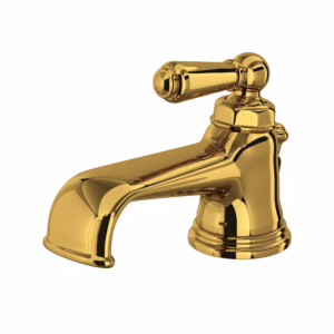 Perrin & Rowe | Unlacquered Brass Edwardian™ Single Handle Lavatory Faucet