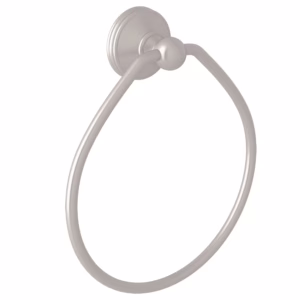 Perrin & Rowe | Satin Nickel Georgian Era™ Towel Ring