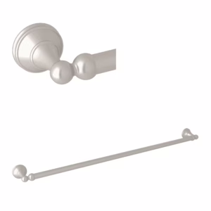 Perrin & Rowe | Satin Nickel Georgian Era™ 32" Towel Bar