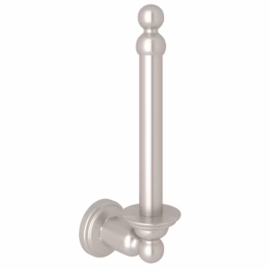 Perrin & Rowe | Satin Nickel Wall Mount Spare Toilet Paper Holder