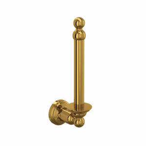 Perrin & Rowe | Unlacquered Brass Wall Mount Spare Toilet Paper Holder