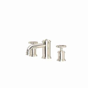 Perrin & Rowe | Polished Nickel Armstrong™ Widespread Lavatory Faucet With Low Spout