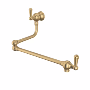 Perrin & Rowe | Satin English Gold Traditional Pot Filler