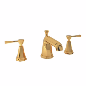 Perrin & Rowe | English Gold Deco™ Widespread Lavatory Faucet
