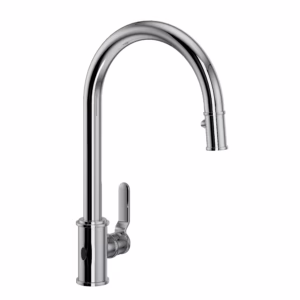 Perrin & Rowe | Polished Chrome Armstrong™ Pull-Down Touchless Kitchen Faucet