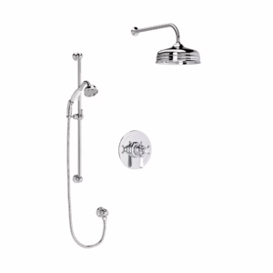 Perrin & Rowe | Polished Chrome Shower Kit 323 Trim
