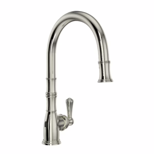 Perrin & Rowe | Polished Nickel Georgian Era™ Pull-Down Touchless Kitchen Faucet