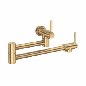 Perrin & Rowe | Satin English Gold Holborn™ Pot Filler
