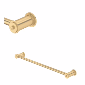 Perrin & Rowe | Satin English Gold Armstrong™ 24" Towel Bar