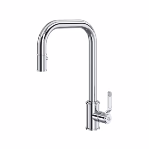 Perrin & Rowe | Polished Chrome Armstrong™ Pull-Down Kitchen Faucet With U-Spout