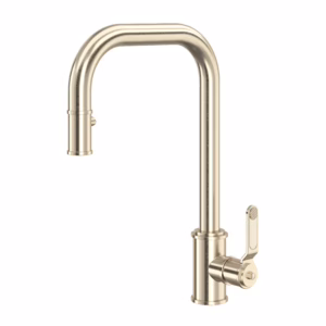 Perrin & Rowe | Satin Nickel Armstrong™ Pull-Down Kitchen Faucet With U-Spout