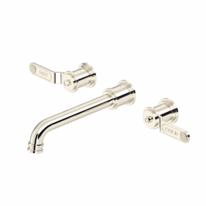 Perrin & Rowe | Polished Nickel Armstrong™ Wall Mount Lavatory Faucet Trim