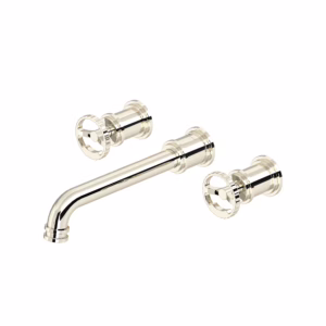 Perrin & Rowe | Polished Nickel Armstrong™ Wall Mount Lavatory Faucet Trim