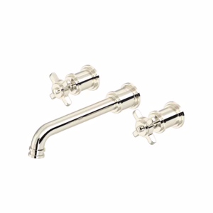 Perrin & Rowe | Polished Nickel Armstrong™ Wall Mount Lavatory Faucet Trim