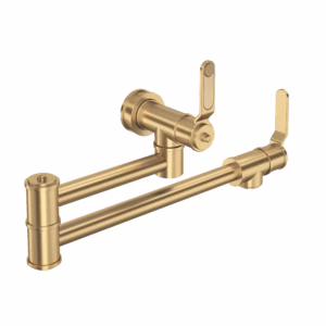 Perrin & Rowe | Satin English Gold Armstrong™ Pot Filler