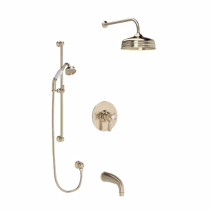 Perrin & Rowe | Satin Nickel Shower Kit 1345 Trim