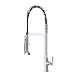 ROHL | Polished Chrome Apothecary™ Pre-Rinse Infinite Control Pull-Down Faucet