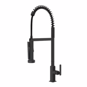 ROHL | Matte Black Apothecary™ Pre-Rinse Infinite Control Pull-Down Faucet