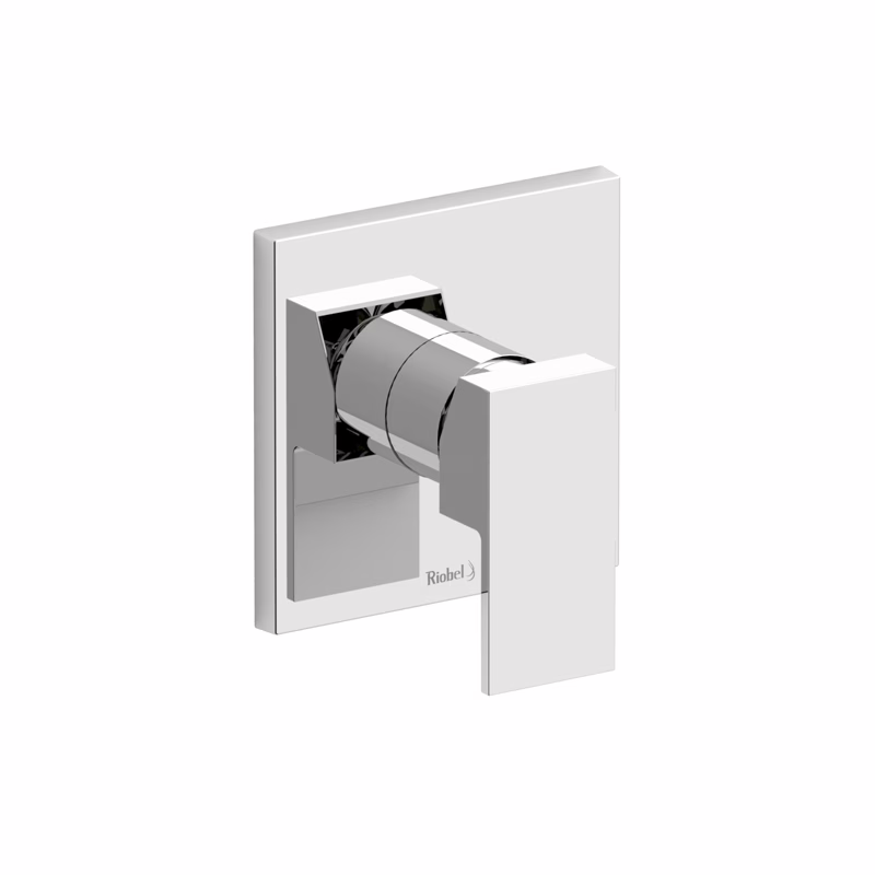 RIOBEL | Chrome Kubik™ 1/2" Pressure Balance Trim