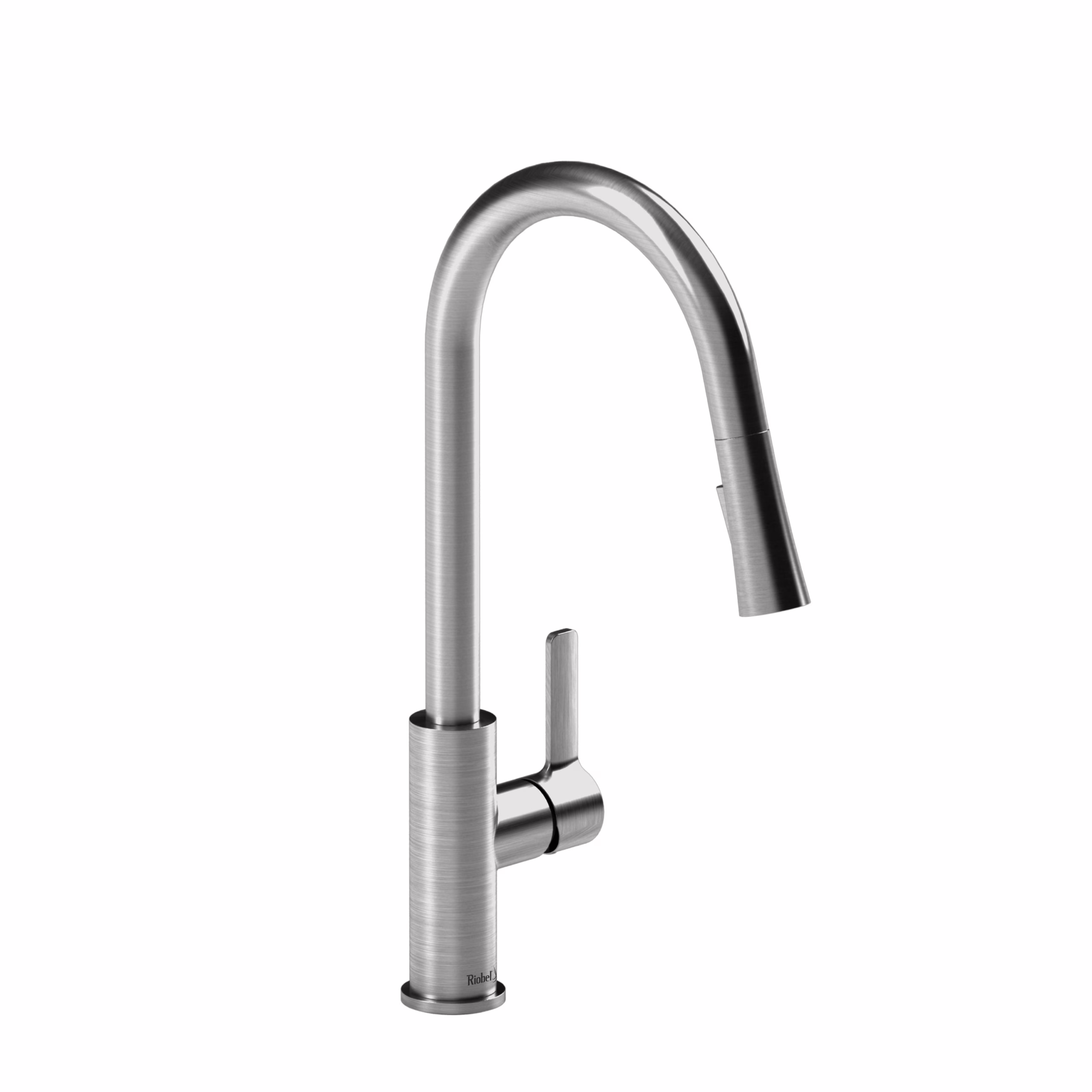 RIOBEL | Stainless Steel Pronto™ Pull-Down Kitchen Faucet