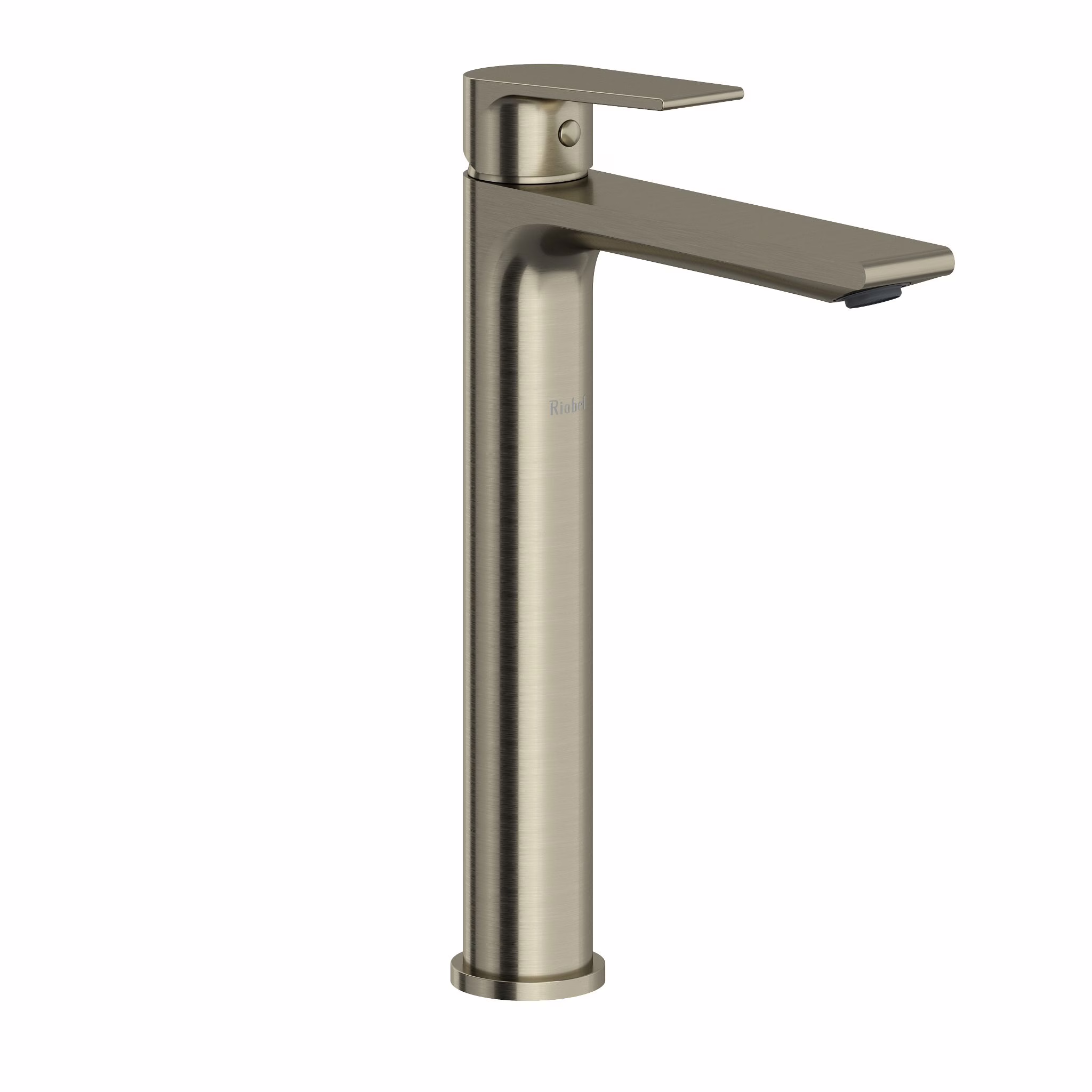 RIOBEL | Brushed Nickel Fresk™ Single Handle Tall Lavatory Faucet