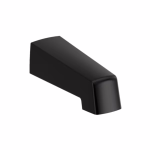 RIOBEL | Black Wall Mount Tub Spout