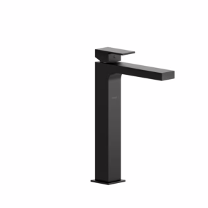 RIOBEL | Black Quadrik™ Single Handle Tall Lavatory Faucet