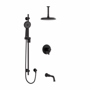 RIOBEL | Black Shower Kit 1345