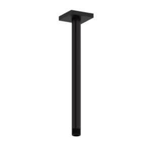 RIOBEL | Black 12" Ceiling Mount Shower Arm