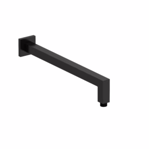 RIOBEL | Black 16" Wall Mount Shower Arm
