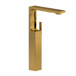RIOBEL | Brushed Gold Reflet™ Single Handle Tall Lavatory Faucet