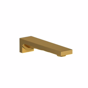 RIOBEL | Brushed Gold Reflet™ Wall Mount Tub Spout