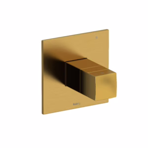 RIOBEL | Brushed Gold Reflet™ 1/2" Therm & Pressure Balance Trim With 5 Functions