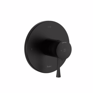 RIOBEL | Black Edge™ 1/2" Therm & Pressure Balance Trim With 3 Functions