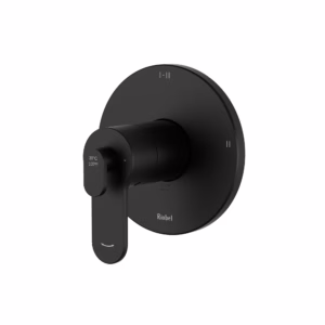RIOBEL | Black Interval™ 1/2" Therm & Pressure Balance Trim With 3 Functions