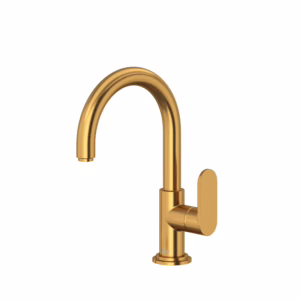 RIOBEL | Brushed Gold Arca™ Single Handle Lavatory Faucet