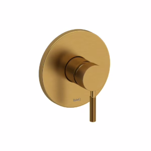 RIOBEL | Brushed Gold Type P (pressure balance) valve trim