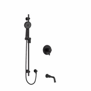 RIOBEL | Black Shower Kit 1244