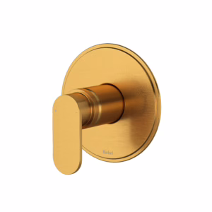 RIOBEL | Brushed Gold Arca™ 1/2" Pressure Balance Trim